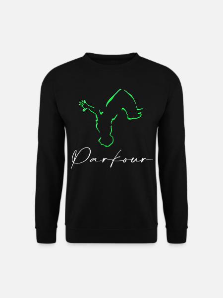 Parkour - Sweat-shirt Unisexe - noir