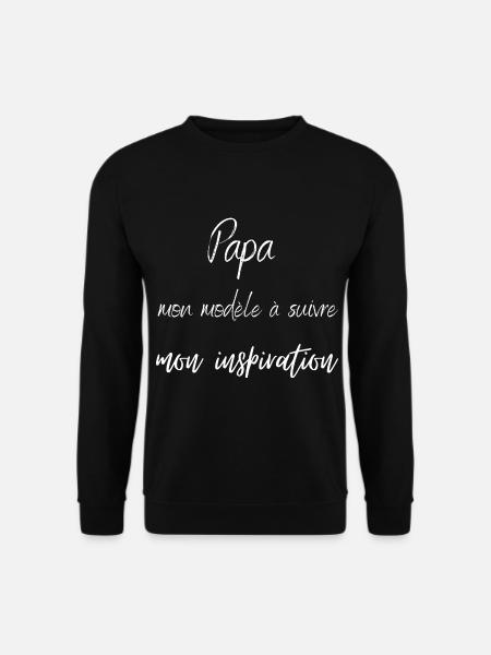 Mon papa 4 - Sweat-shirt Unisexe - noir