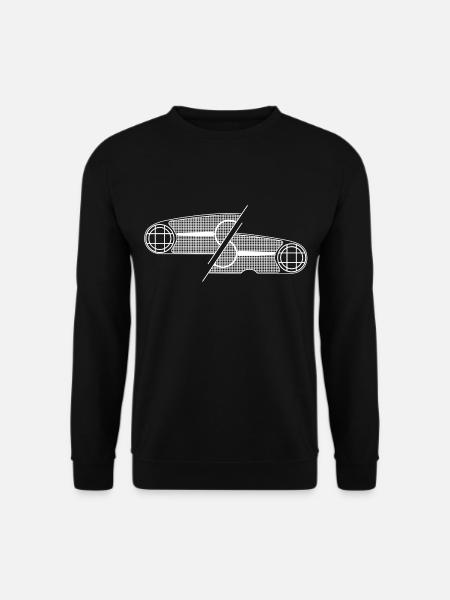 Unimog - Oldtimer - Offroad - Universal Motorgerät - Unisex Pullover - Schwarz