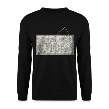 Fischer Né Natural - Sweat-shirt Unisexe - noir - Devant - Alina (178cm) & Michal (187cm)