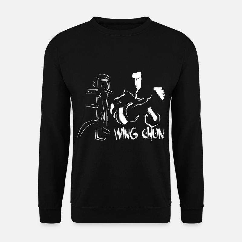 Wing chun Wingtsun - Unisex Pullover - Schwarz
