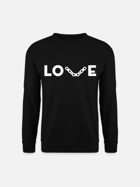 I LOVE BICYCLES - Unisex Sweatshirt - black
