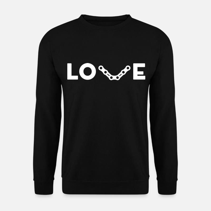 J’ADORE LES VÉLOS - Sweat-shirt Unisexe - noir