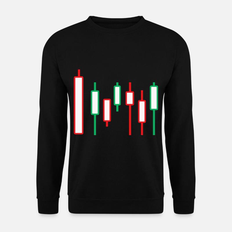 Börse Währung Wall Street Trader Forex - Unisex Pullover - Schwarz