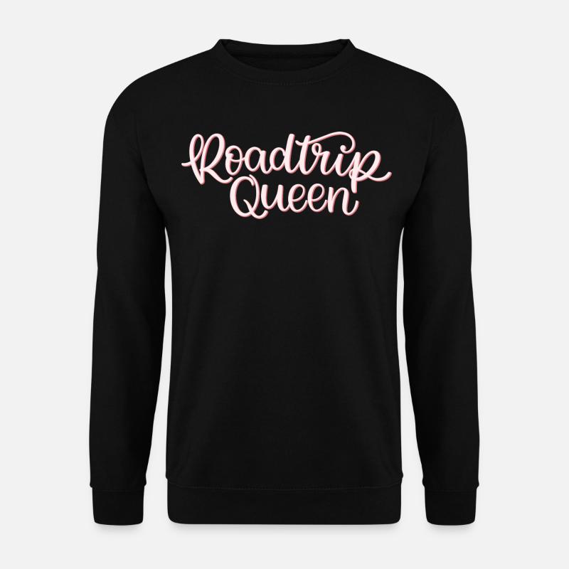 Road Trip Queen - Unisex Sweatshirt - black