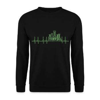 ECG Chemistry Laboratory Technician CTA BTA - Unisex Sweatshirt - black - Front - Alina (178cm) & Michal (187cm)