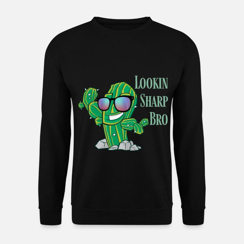 Cactus Cactus Succulent Botanical Gift - Unisex Sweatshirt - black