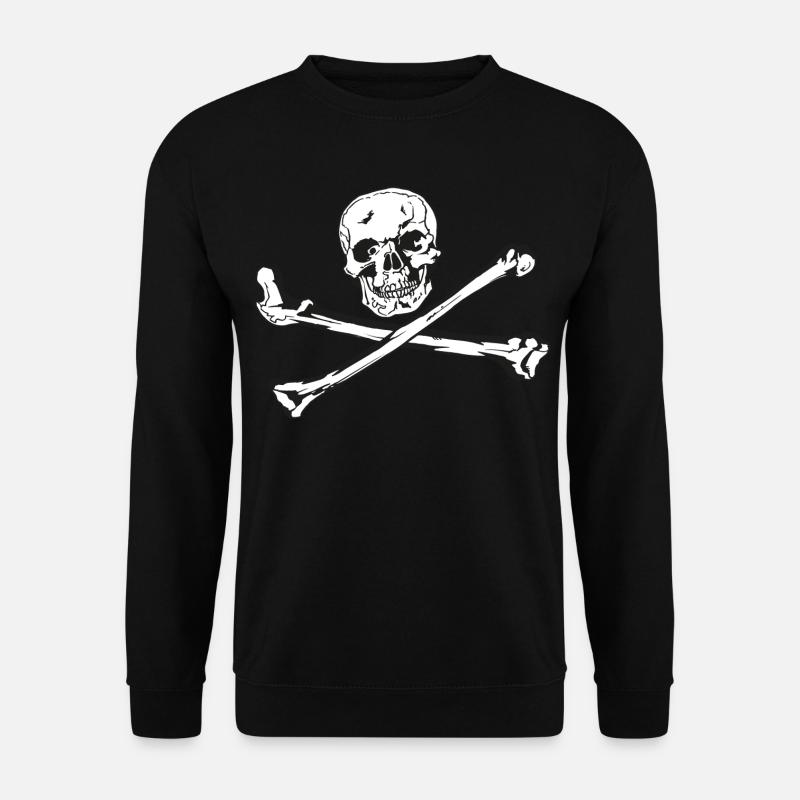 SkullBones - Unisex Pullover - Schwarz