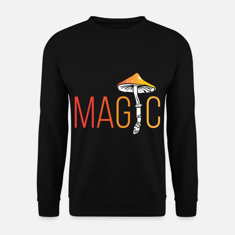 Magic Champignons Champignons Champignons - Sweat-shirt Unisexe - noir