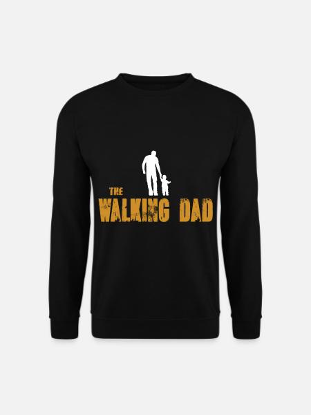 The Walking Dad - Unisex Pullover - Schwarz