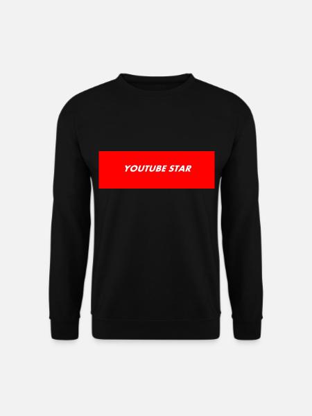 YOUTUBE STAR GESCHENK IDEE - Unisex Pullover - Schwarz
