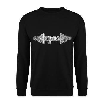 ACAB protest secret - Unisex Sweatshirt - black - Front - Alina (178cm) & Michal (187cm)