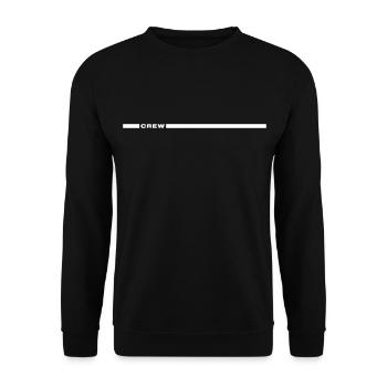 ÉQUIPAGE - Sweat-shirt Unisexe - noir - Devant - Alina (178cm) & Michal (187cm)