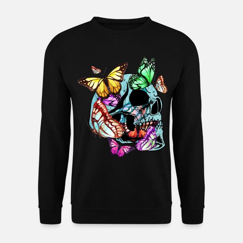 Papillon - Sweat-shirt Unisexe - noir