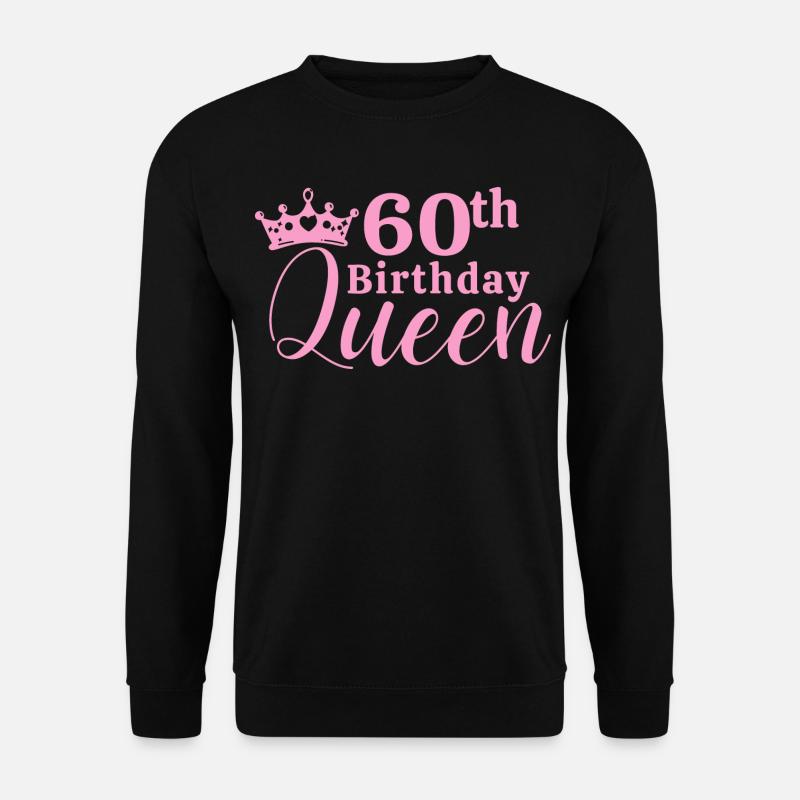 60th birthday - Unisex Sweatshirt - black