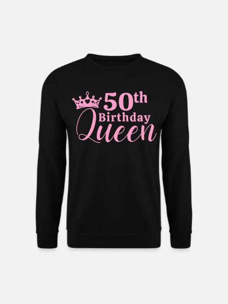 50. Geburtstag - Unisex Pullover - Schwarz
