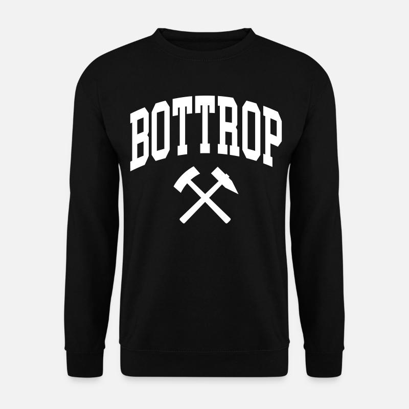 Bottrop - Unisex Pullover - Schwarz