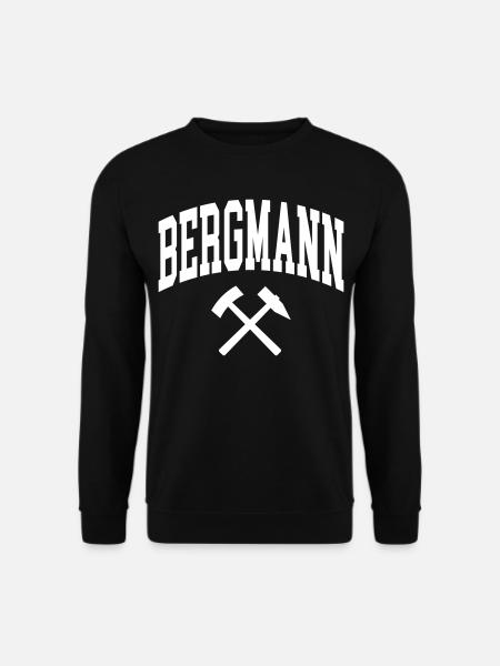 Bergmann - Unisex Pullover - Schwarz