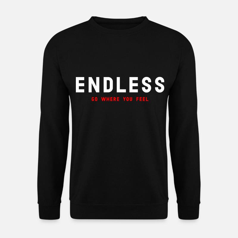 ENDLESS - Unisex Sweatshirt - black