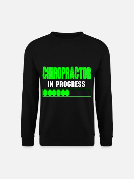 Physiotherapist Chiropractor Physiotherapy - Unisex Sweatshirt - black