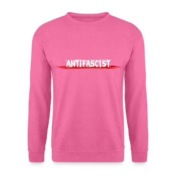 Antifaschist Antifascista - Unisex Pullover - Pink - Vorne