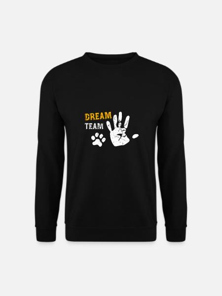 Hund - Unisex Pullover - Schwarz