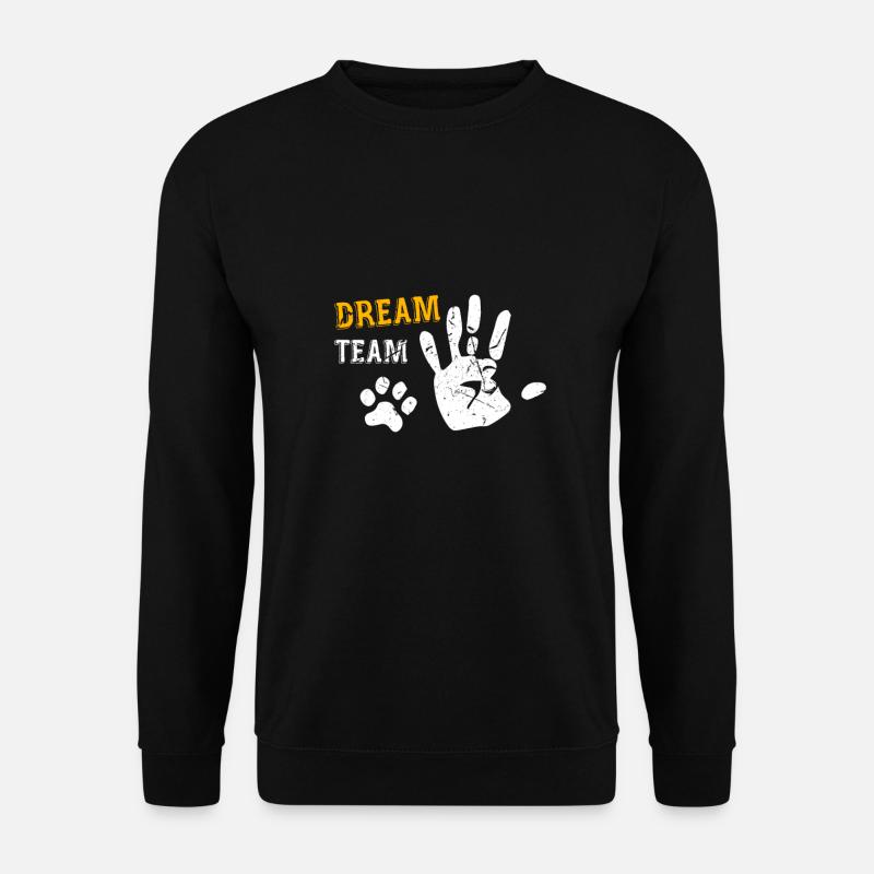 Hund - Unisex Pullover - Schwarz