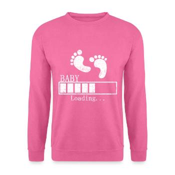 Schwangerschaft - Unisex Pullover - Pink - Vorne