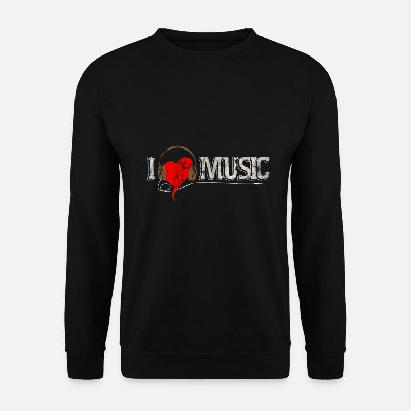 Musik - Unisex Pullover - Schwarz