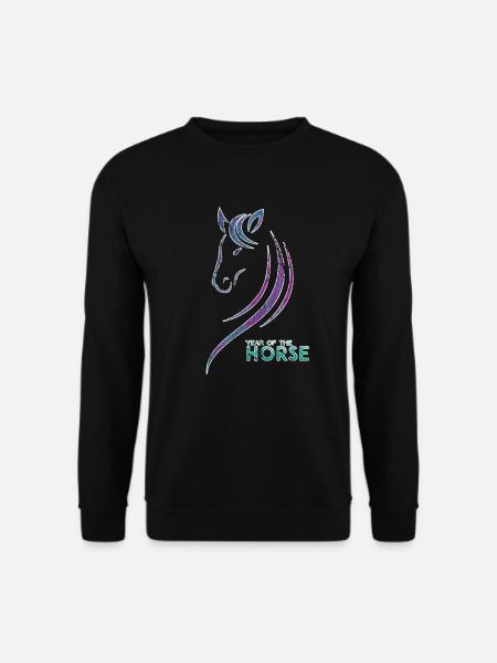 Cheval - Sweat-shirt Unisexe - noir