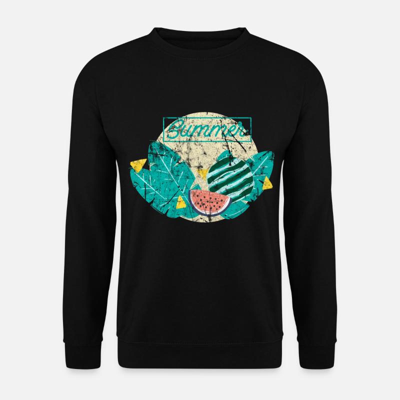Tropical tropics palms gift idea - Unisex Sweatshirt - black