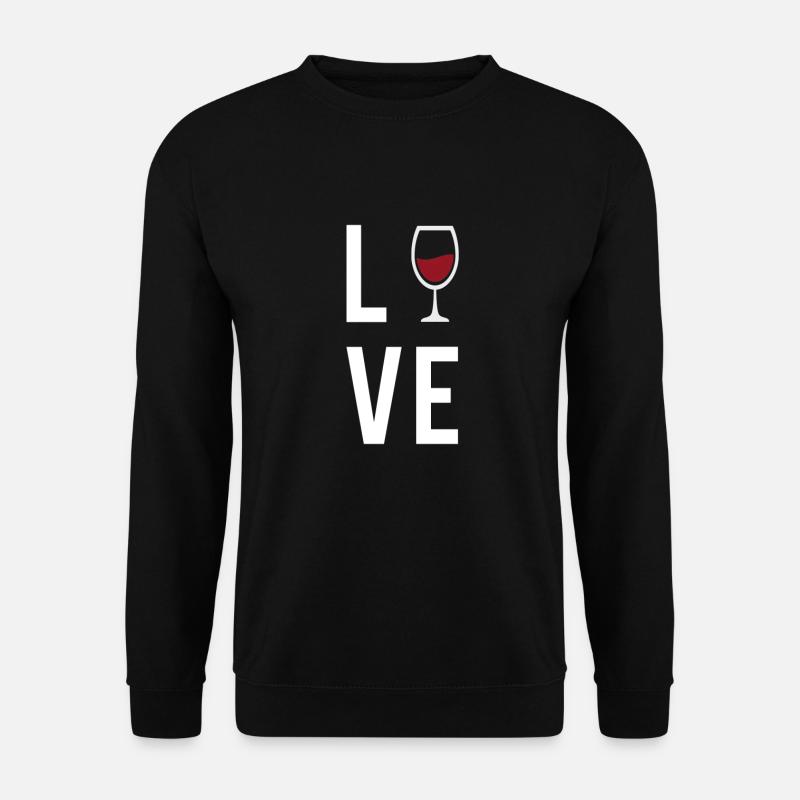 Alkohol - Unisex Pullover - Schwarz