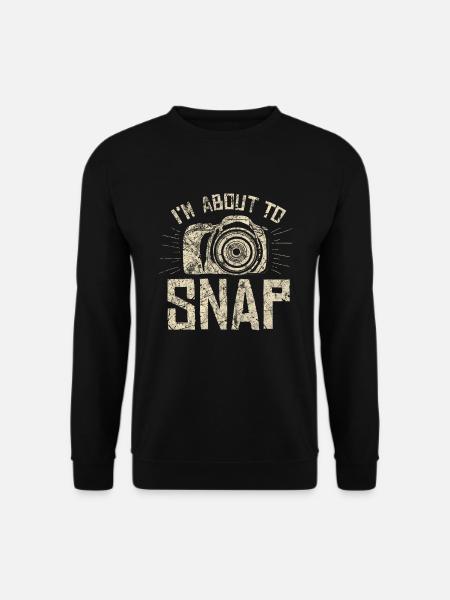 Fotograf - Unisex Pullover - Schwarz
