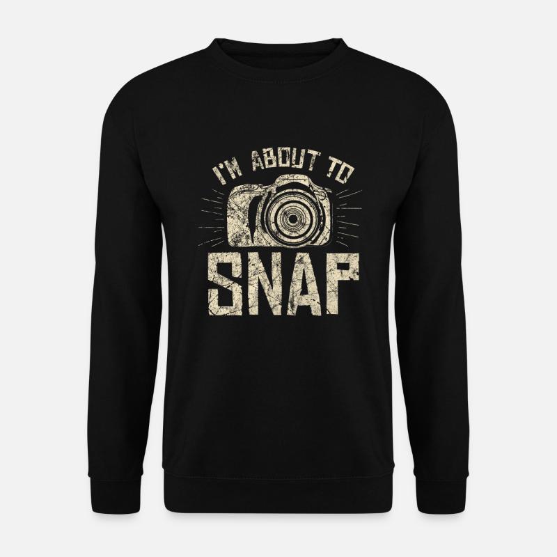 Fotograf - Unisex Pullover - Schwarz
