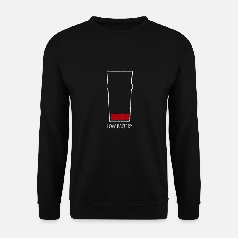 Alkohol - Unisex Pullover - Schwarz