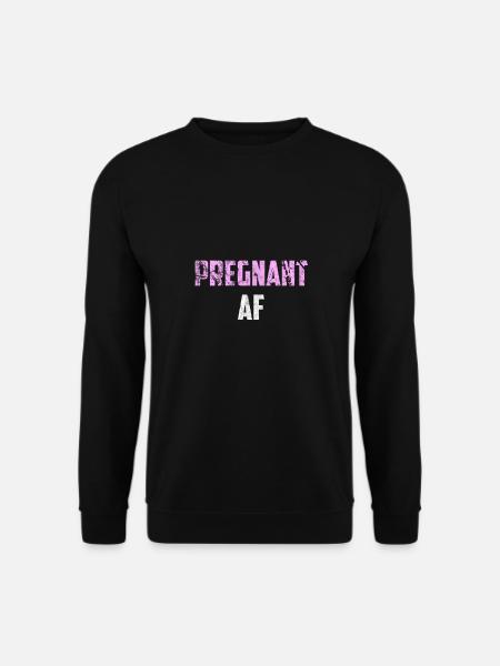 Schwangerschaft - Unisex Pullover - Schwarz