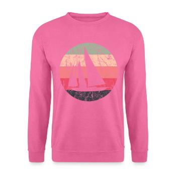 Segeln - Unisex Pullover - Pink - Vorne