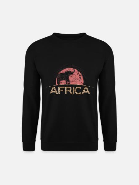Afrika - Unisex Pullover - Schwarz