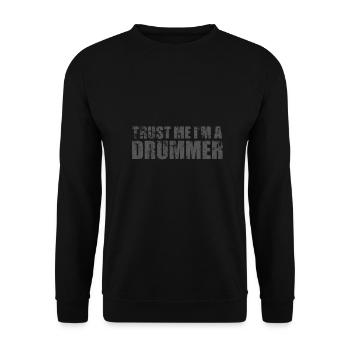Musik - Unisex Pullover - Schwarz - Vorne - Alina (178cm) & Michal (187cm)