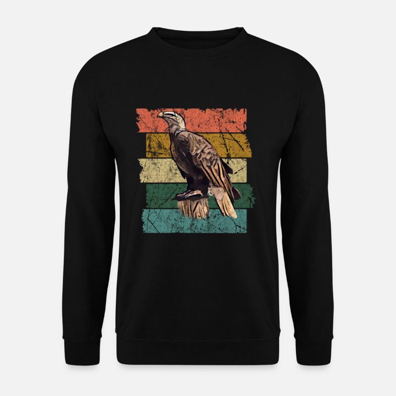 Adler - Unisex Pullover - Schwarz