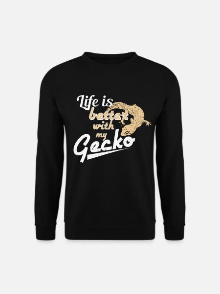 gecko - Unisex Sweatshirt - black