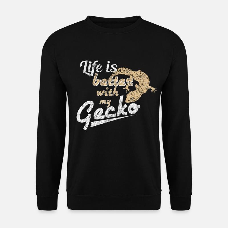 gecko - Unisex Sweatshirt - black