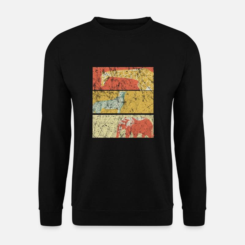 Safari - Unisex Pullover - Schwarz