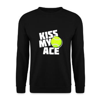 sportif - Sweat-shirt Unisexe - noir - Devant - Alina (178cm) & Michal (187cm)