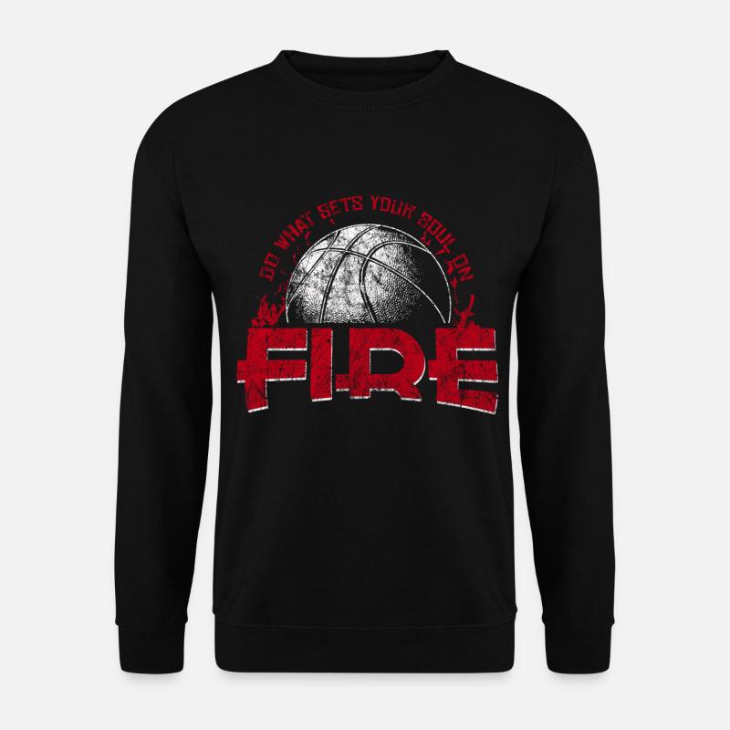 Dicton de basket-ball - Sweat-shirt Unisexe - noir