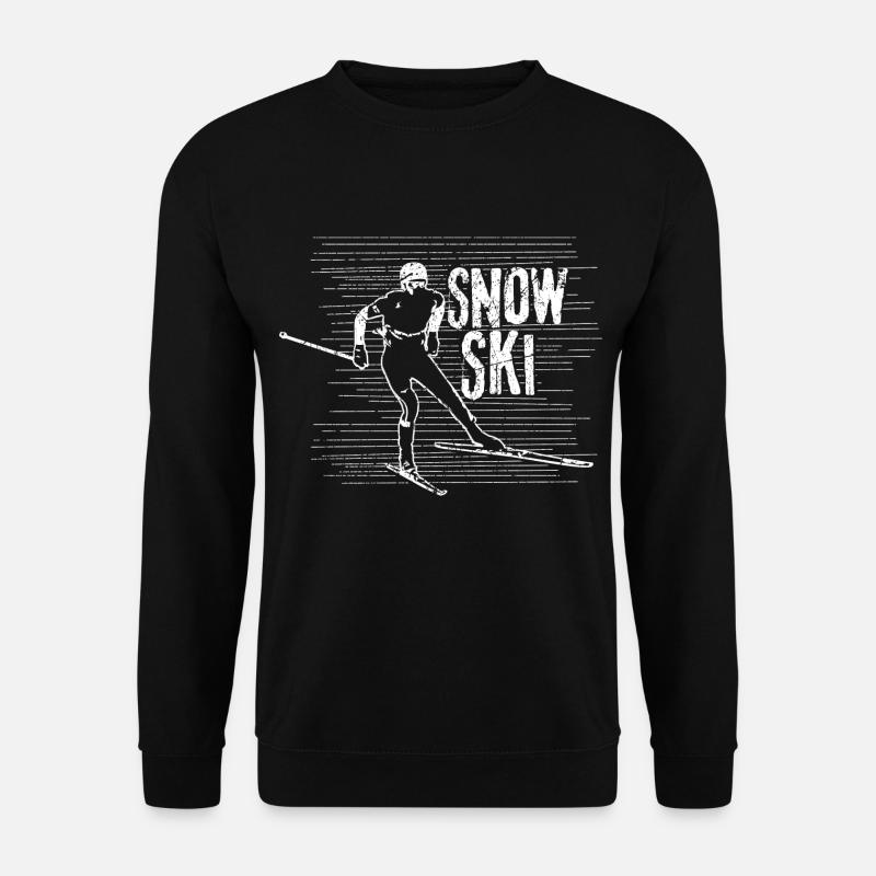 ski - Sweat-shirt Unisexe - noir