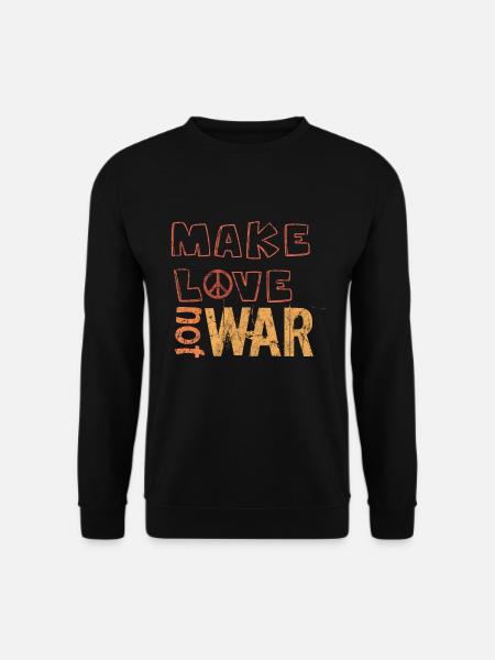 Peace - Unisex Sweatshirt - black
