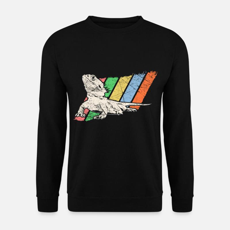 Haustier Retro - Unisex Pullover - Schwarz