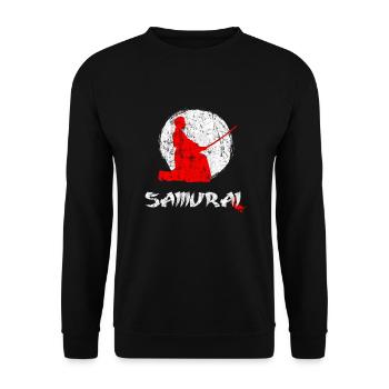 art martial - Sweat-shirt Unisexe - noir - Devant - Alina (178cm) & Michal (187cm)