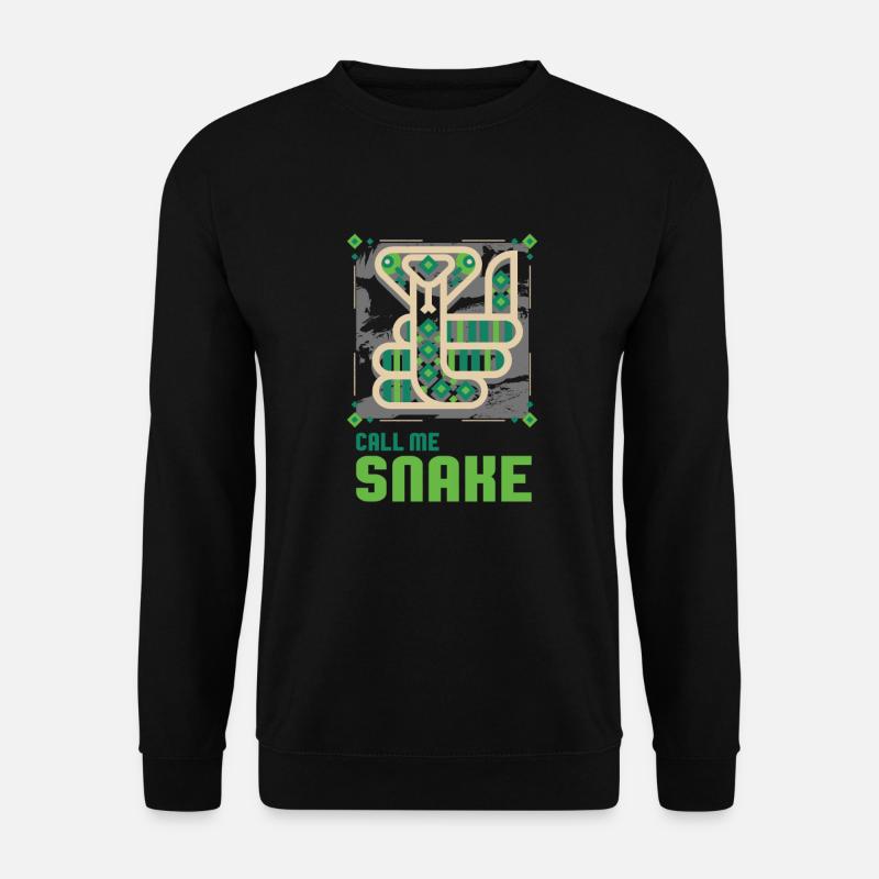 Schlange - Unisex Pullover - Schwarz